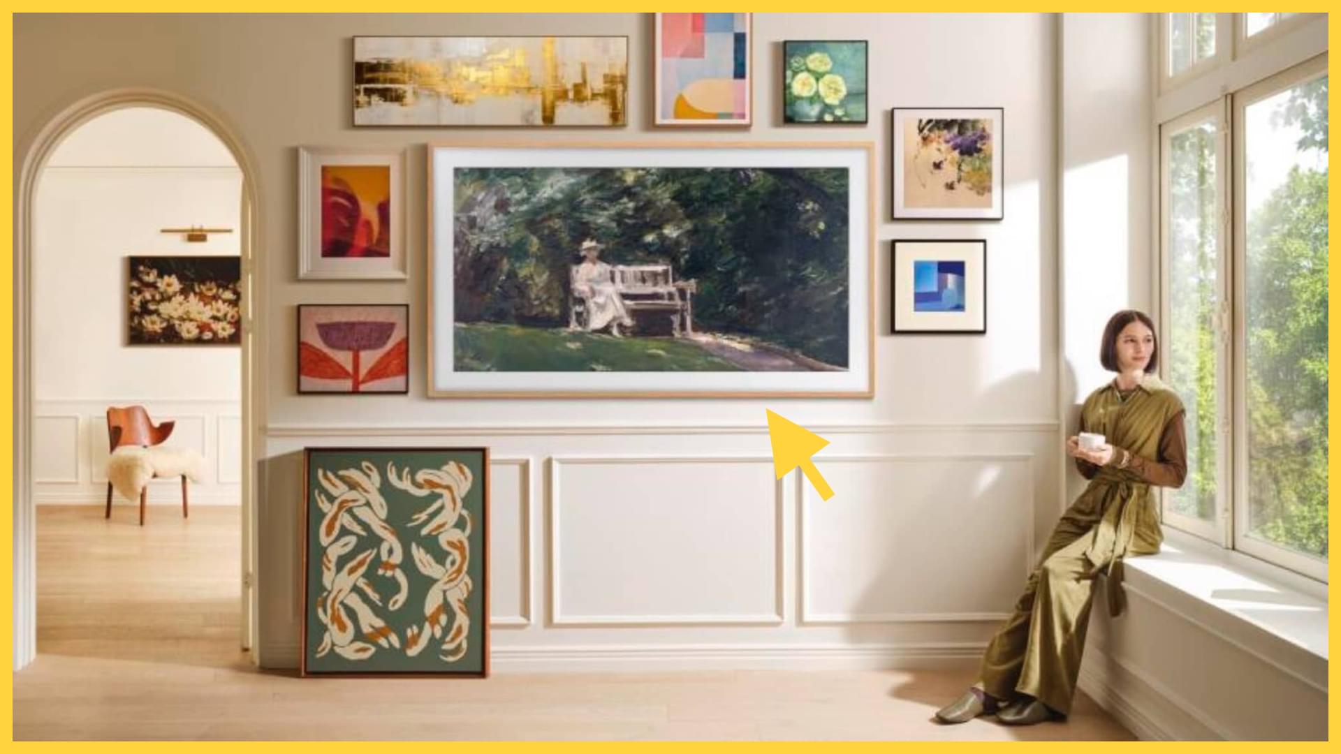 Samsung The Frame Pro - Wireless TV, Gallery-Worthy Art