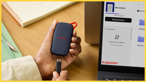 SanDisk E31 - 1000MB/s SSD Weighs Just 33g