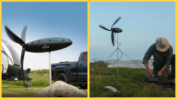 Shine 2.0 Wind Turbine - Infinite Off-Grid Power