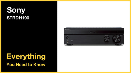 Sony STR-DH190 - Everything You Need to Know