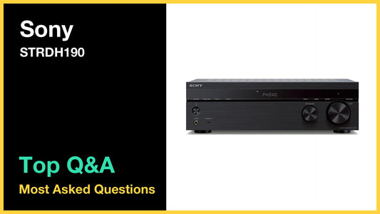 Sony STR-DH190 - Top 10 Questions and Answers