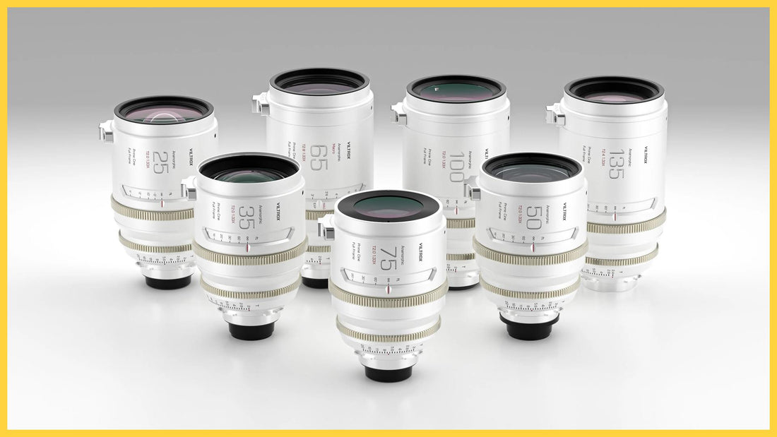 Viltrox EPIC Memento - Stunning Silver Flare Cine Lenses