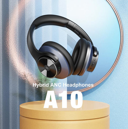 OneOdio A10 - Bluetooth Headphones with Hybrid Active Noise Cancellation