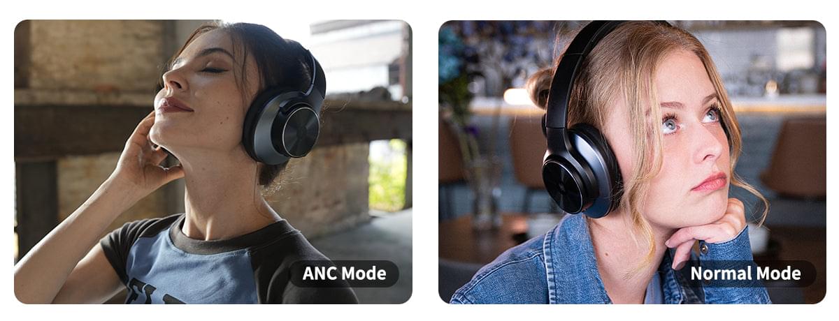 OneOdio A10 - Bluetooth Headphones with Hybrid Active Noise Cancellation